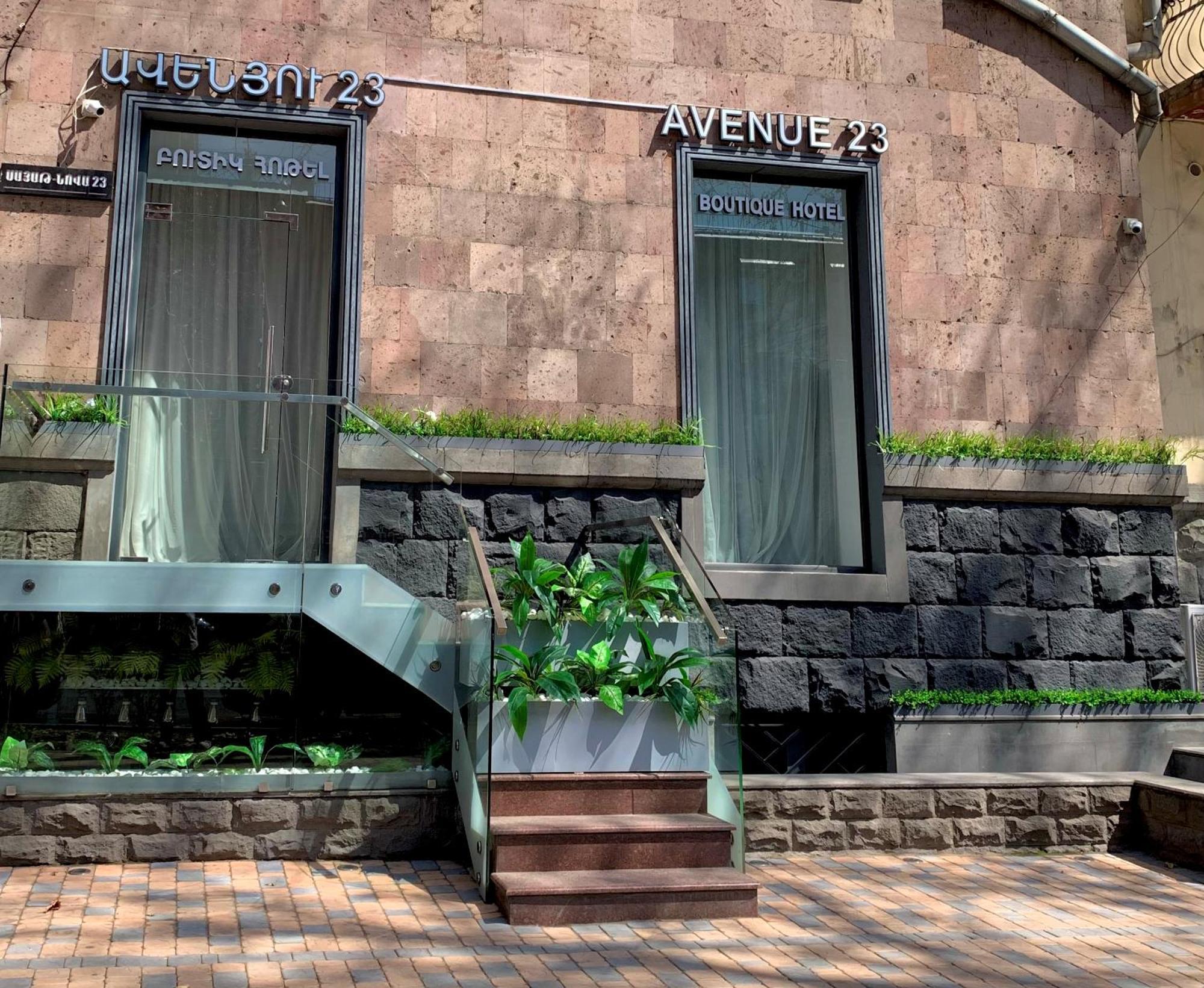 Avenue 23 Boutique Hotel Jerevan Exteriér fotografie
